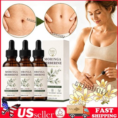 3X Moringa Berberine Essential Oil with Ginger Root, Jojoba, and Vitamin E 30ml