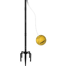 Tetherball Set with Ball  Rope for Outdoor Backyard Adjustable Tether Ball Pole