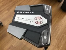 [Used] Odyssey 2-BALL ELEVEN TOUR LINED CH 34 inch putter PT STROKE LAB RED
