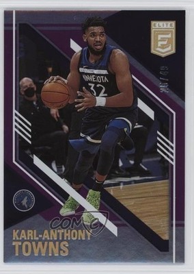 2020-21 Donruss Elite Purple /49 Karl-Anthony Towns #94 14mg