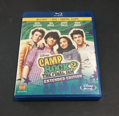 Camp Rock 2 The Final Jam Extended Edition Blu-ray/DVD 3 Disc Set INV-7262