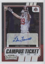 2021 Contenders Draft Picks College Campus Ticket 30/99 Luke Farrell Auto 0b2