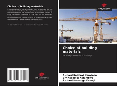 Choice of building materials on energy efficiency in buildings Kanyinda (u. a.)
