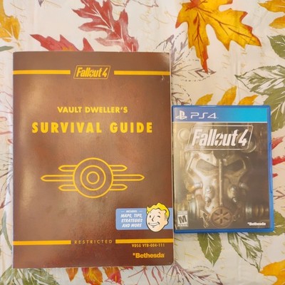 Fallout 4 - Sony PlayStation 4 + paper back guide 