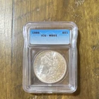 1889 MORGAN SILVER DOLLAR PHILADELPHIA MS65 ICG BUSINESS STRIKE COIN