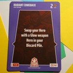 Bo Jackson Battle Arena Update Play Card PL-35 Radiant Comeback