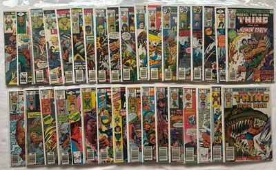 Marvel Two-In-One Bronze Age Lot 34 Issues Including Annual #4 | Thing Team-Ups