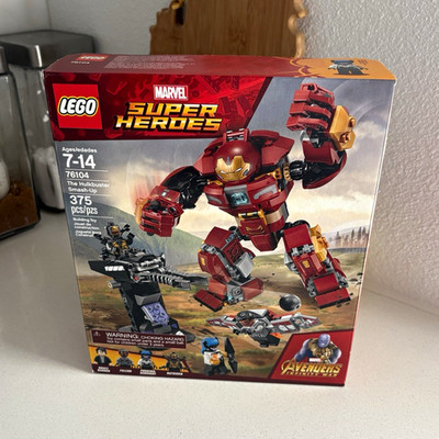 LEGO Marvel Super Heroes 76104 The Hulkbuster Smash-Up 375pc Boxed Set Iron Man