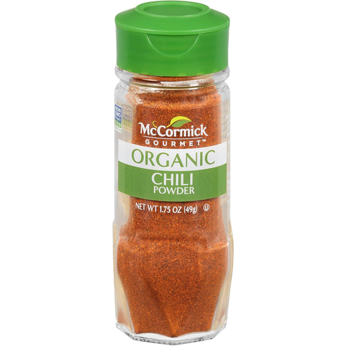 Mccormick Gourmet Bio Chilipulver 1,75oz kräftiger Geschmack für Chili & Tacos - Bild 12 von 12