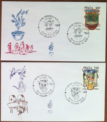FDC Venetia - Italien - 1995 - Italienische Lebensmittel