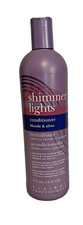 NEW Clairol Professional Shimmer Lights Conditioner Blonde  Silver 16 oz.