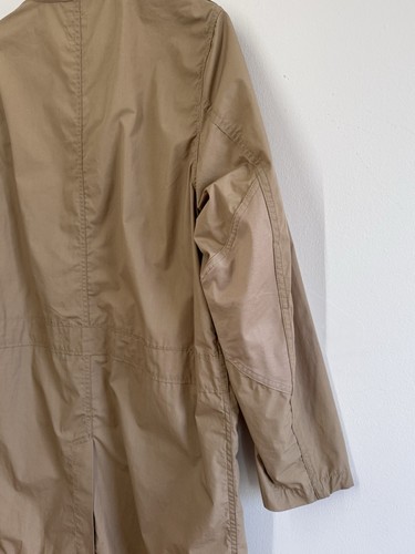 Blurhms Japan hellbraun Baumwollmischung langer Mantel Jacke Größe 4 hergestellt in Japan - Bild 6 von 7
