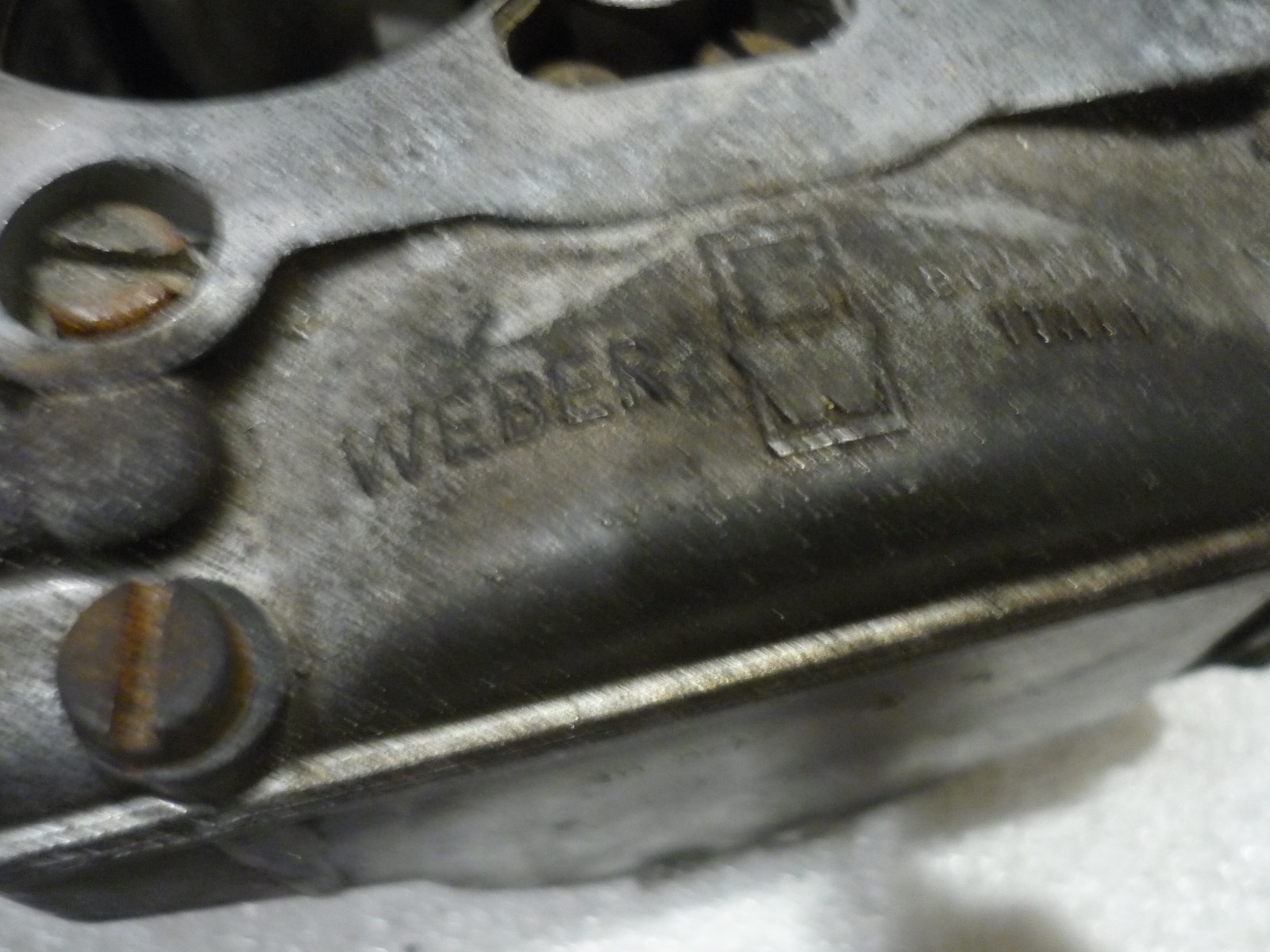Ferrari 308 - LH Front Carburetor Weber 40 DCNF 72 (Damage)- P/N 111728