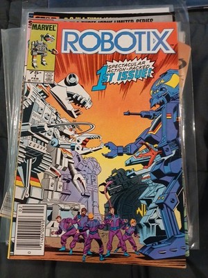 ROBOTIX Issue #1 1986 Marvel Comic Book Great Shape See Pics