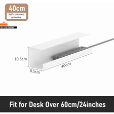 Cable Management Tray,Under Desk Cable Wire Organizer,Fireproof Wire Manager Rac