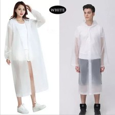 Raincoat Jackets Waterproof Poncho Reusable EVA Adult Camping Festival Rain Coat