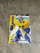 2006 In The Game Henrik Lundqvist Hot Prospects