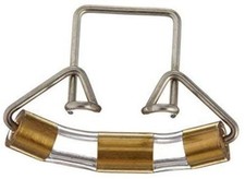 Wire Slide-On Violin Mute, Violin Wire Mute, Brass And Steel Rubber Tubing For