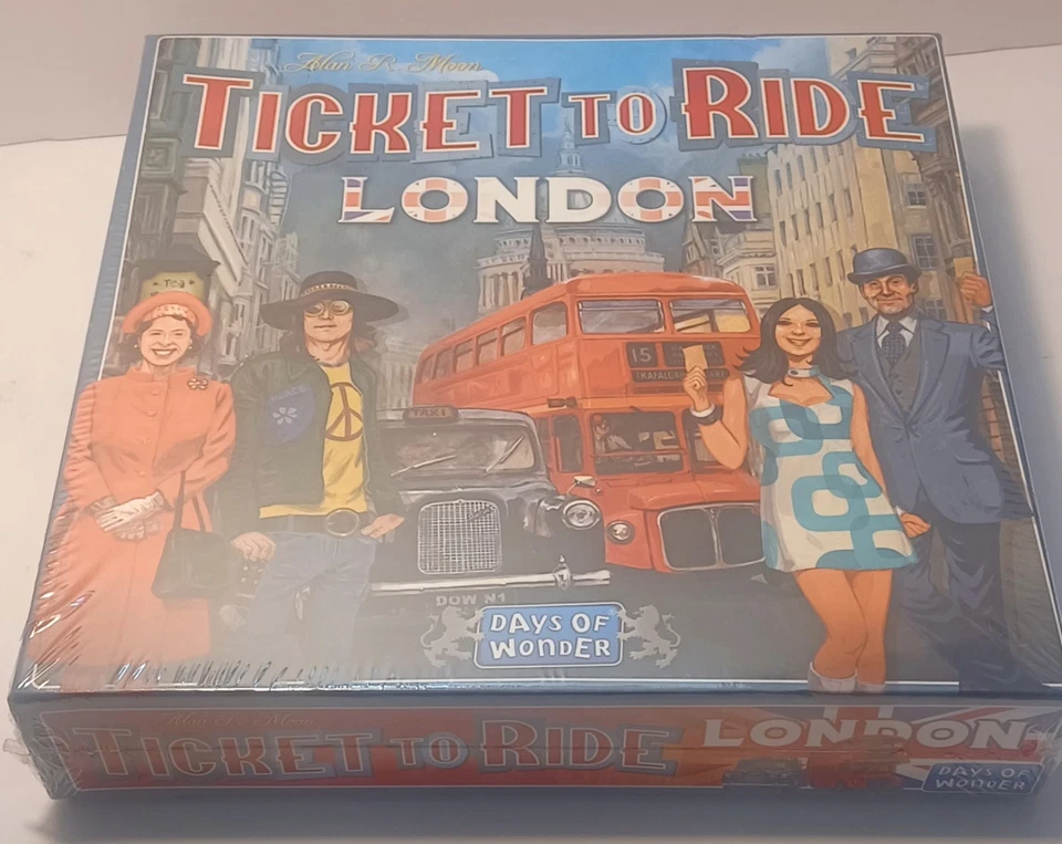 Ticket to Ride  Days Of Wonder Family Fun board game Sealed NIB - Image 3 of 4