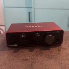 Focuseite Scarlett Solo 3rd USB-C Audio Interface Excellent Condition
