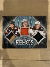 2024-25 BLACK DIAMOND MCTAVISH/ZEGRAS/CARLSSON DMTR-ZMC MINE TRIPLE RELICS