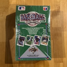 1990 Upper Deck Low Series Baseball Wax Box Sealed Griffey Jr Nolan Ryan HOF