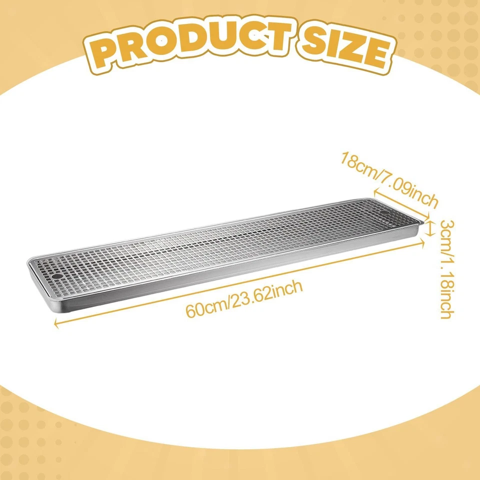 Vassoio raccogligocce per birra con foro quadrato, distributore di bevande - Immagine 4 di 4