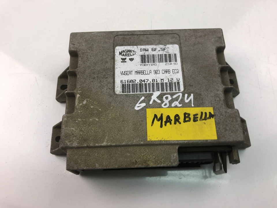 Centralina motore SEAT TOLEDO I 1L ECU 6160204701M 15510566 - Immagine 2 di 4