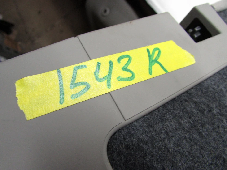 AUDI A4 2003 asiento superior trasero derecho cojín respaldo gris OEM 02 03 04 Foto 2 de 4