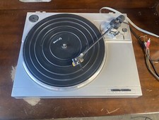 VTG Sanyo TP220 Semi Automatic Belt Drive Turntable Tested Work With Manual