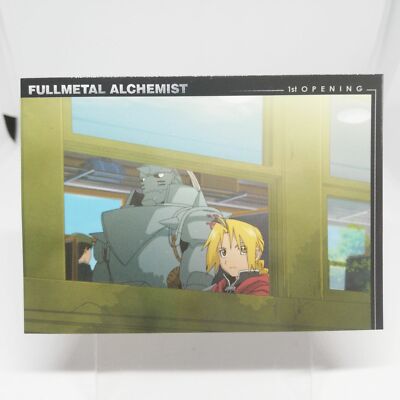 13 opening4 Full Metal Alchemist CARDDASS MASTERS CARD Shonen gangan MAGAZINE