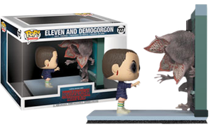 funko pop stranger things eleven and demogorgon