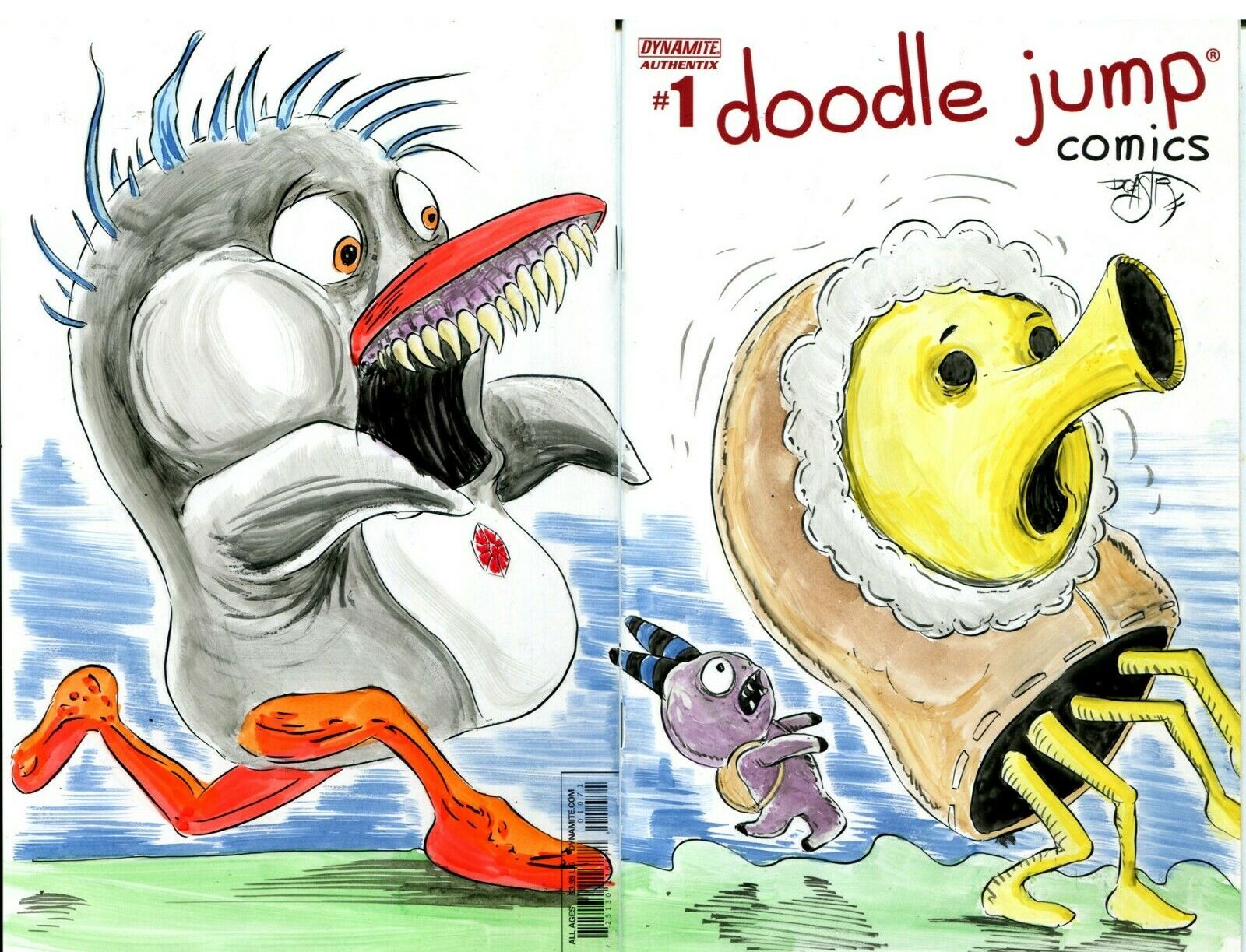 Doodle Jump Comics Issue # 5 (Dynamite Entertainment)