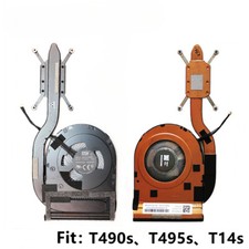 For Lenovo ThinkPad T490s T495s T14s Gen 1 CPU Cooling Fan Heatsink Cooler