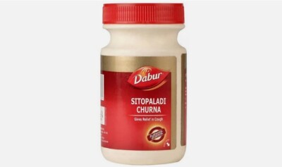 DABUR Sitopaladi Churna 60/100/500 gm Powder | Cough & Cold Relief | Sitopladi