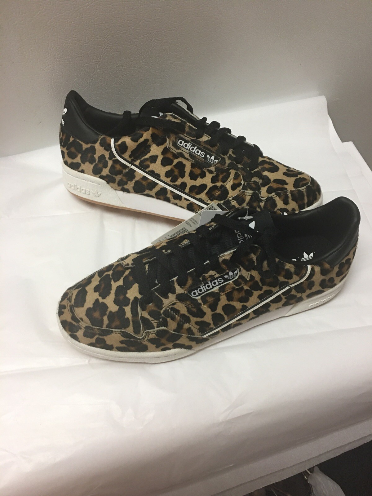 adidas continental leopard