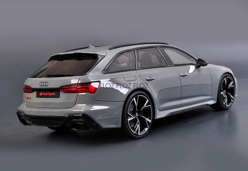 für GT SPIRIT für Audi für RS6 für Avant für C8 2020 Nardo Grau 1:18 Automodell - Bild 5 von 12