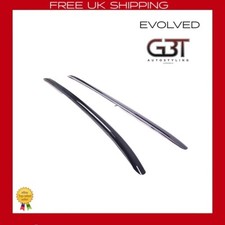 FITS AUDI A3/S3 SPORTBACK 2013-2016 PRE FACELIFT ROOF BARS GLOSS BLACK UK STOCK!