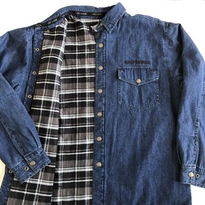 denim flannel jacket