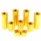 M3.5 Brass Round Spacers Female Threaded Standoff Pillar Spacer Studs 2mm - 24mm