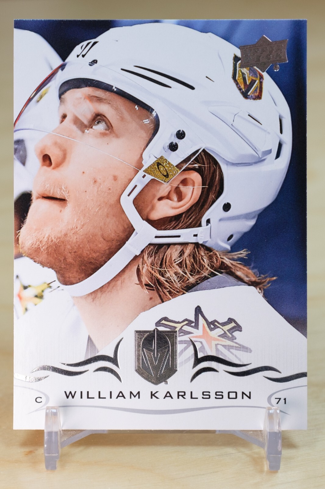 William Karlsson #433 2019-20 Upper Deck The Cup Hockey 2018-19 Update - UD Printing Plate Autograph Booklets