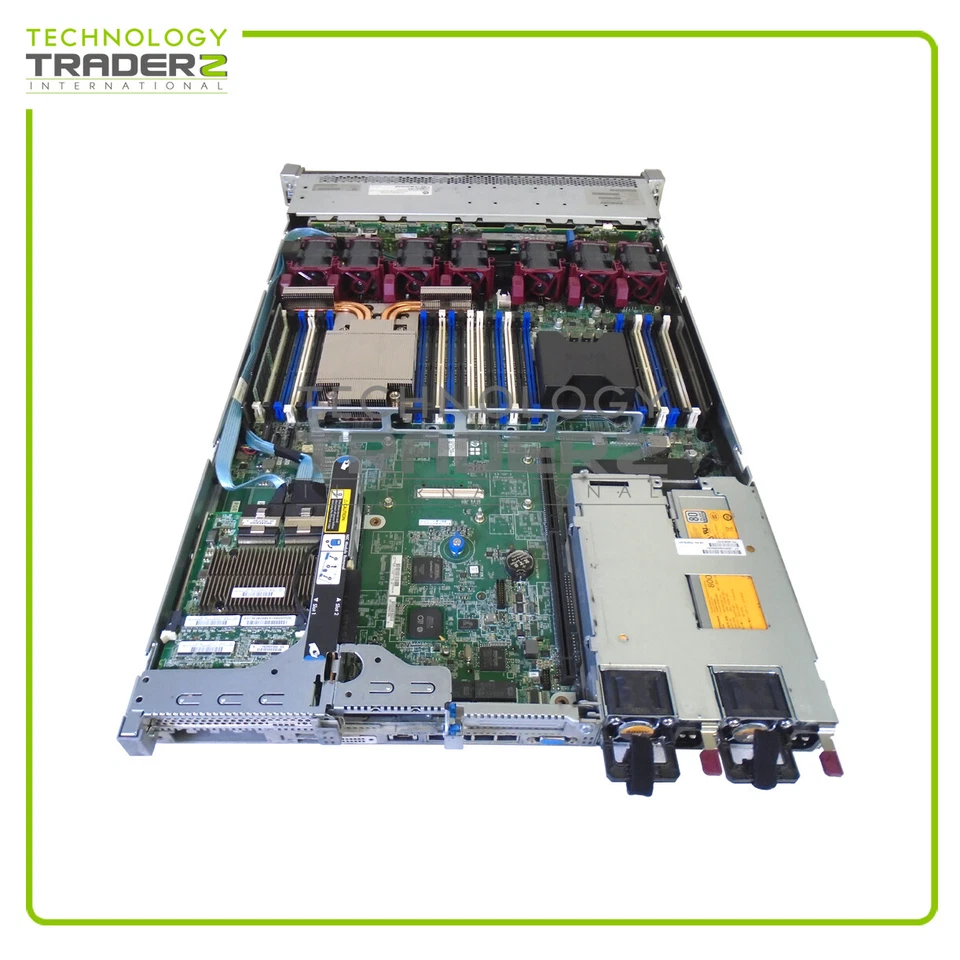 755258-B21 HP Proliant DL360 G9 Xeon E5-2643 V3 32GB 8X SFF Server W/ 7x Fan - Image 3 of 3