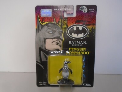 1992 VINTAGE SET OF 5 BATMAN REURNS METAL FIGURES MINT IN SEALED