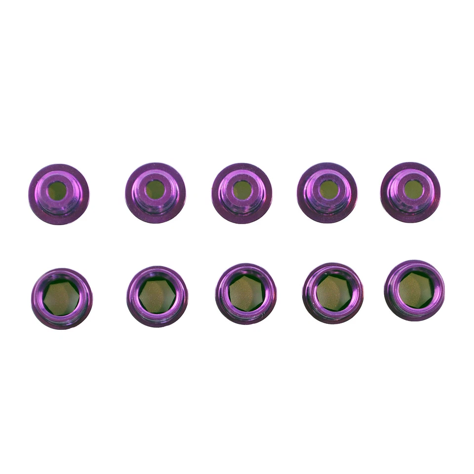 Pernos de plato OMNI Racer WORLDS LIGHTEST para Dura Ace Ultegra Sram BMX PÚRPURA Foto 4 de 4