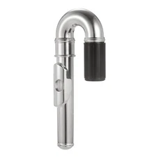 Nickel-Plated Flute Curved Head Joint Musical Instrument Accessories O4P7