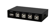 4-Port USB 2.0 Manual Switch - 4 PC To 1 USB ...
