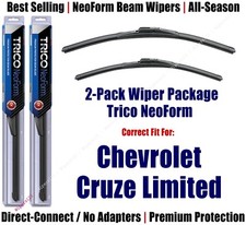2pk Super-Premium NeoForm Wipers fit 2016 Chevrolet Cruze Limited - 16240/180