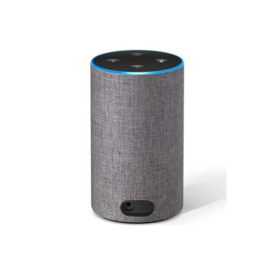 Amazon Echo (2nd Generation) Smart Assistant - Heather Grey Fabric