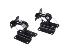Speaker Bracket Mount Set 2pcs Ceiling Wall 360° Rotation 180° Tilt 15kg Sturdy