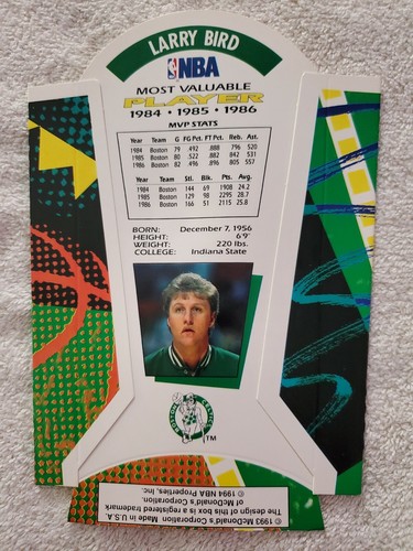 Juego de 6 soportes para papas fritas vintage 1994 NBA McDonald's Nothing But Net - Imagen 8 de 10